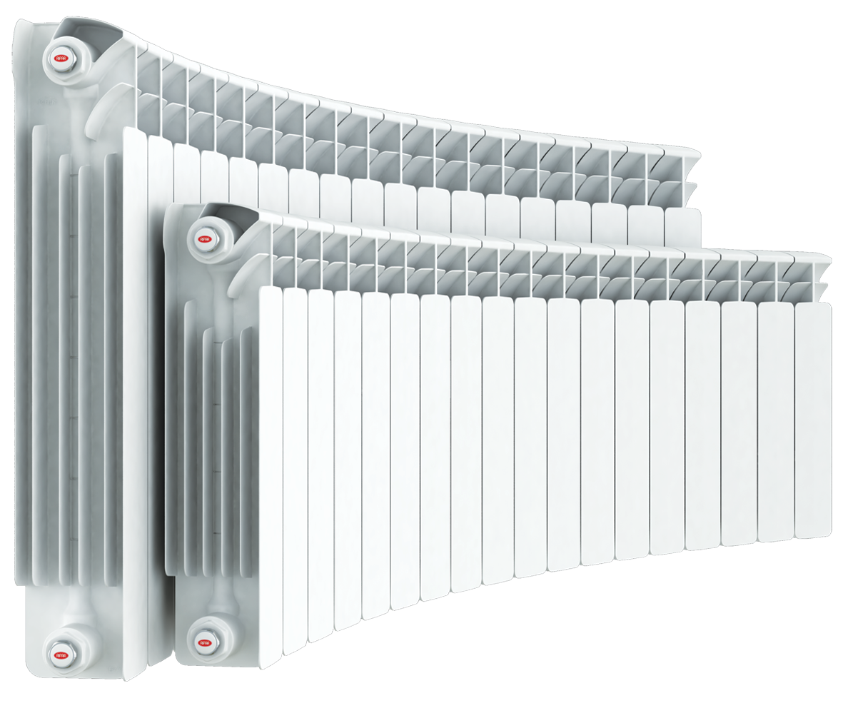 Радиатор алюминиевый RIFAR ALUM 500 4 секции (боковое подключение)