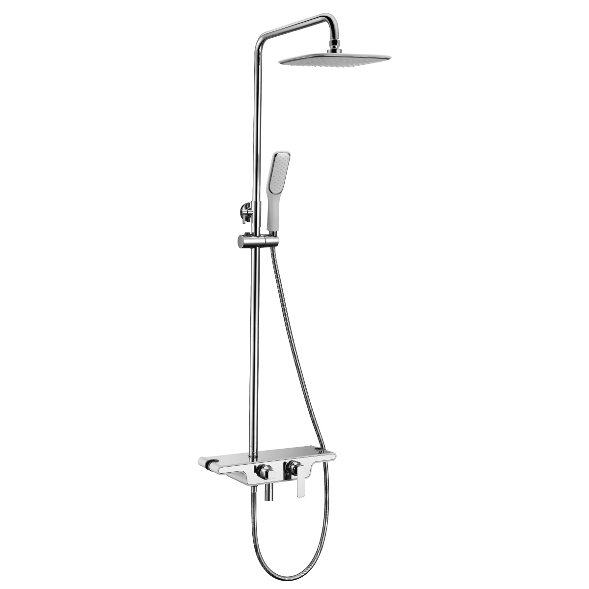 Фото смеситель lemark tropic lm7006с для ванны и душа Смеситель Lemark Tropic LM7006С для ванны и душа