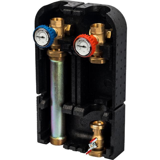 SDG-0001-002001 STOUT Насосная группа с прямым контуром 3/4" без насоса в теплоизоляции
