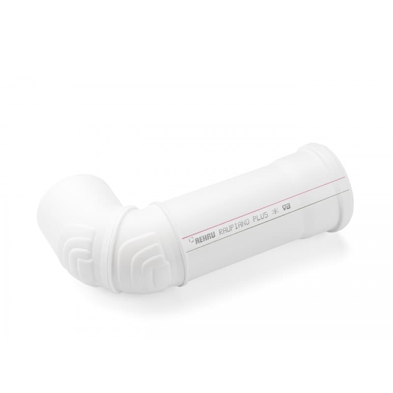 Отвод REHAU RAUPIANO 11230581002 диам. 110/45°