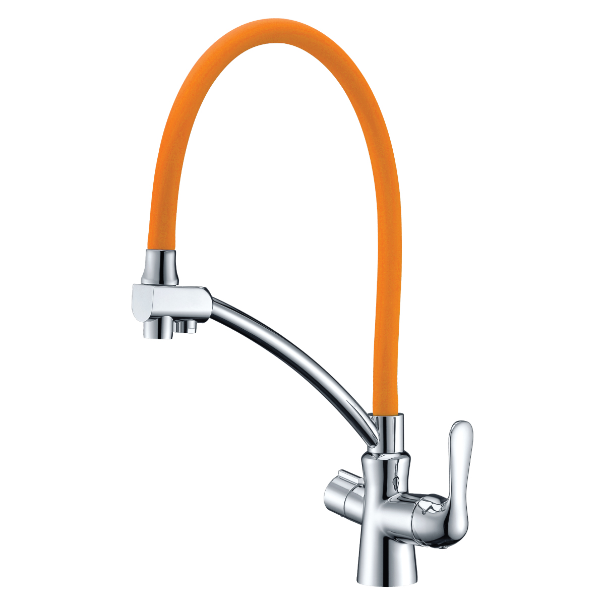Фото смеситель lemark comfort lm3070c-orange для кухни с подключением к фильтру с питьевой водой Смеситель Lemark Comfort LM3070C-Orange для кухни с подключением к фильтру с питьевой водой