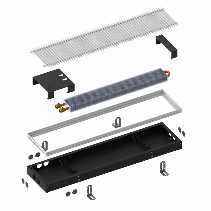 Фото конвектор itermic внутрипольный itt.080.250.3500 (1529 вт) Конвектор ITERMIC внутрипольный ITT.080.250.3500 (1529 Вт)