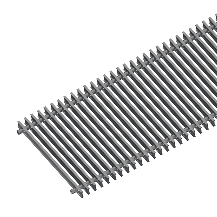 Решетка рулонная для внутрипольного конвектора ITERMIC SGL-16-1200
