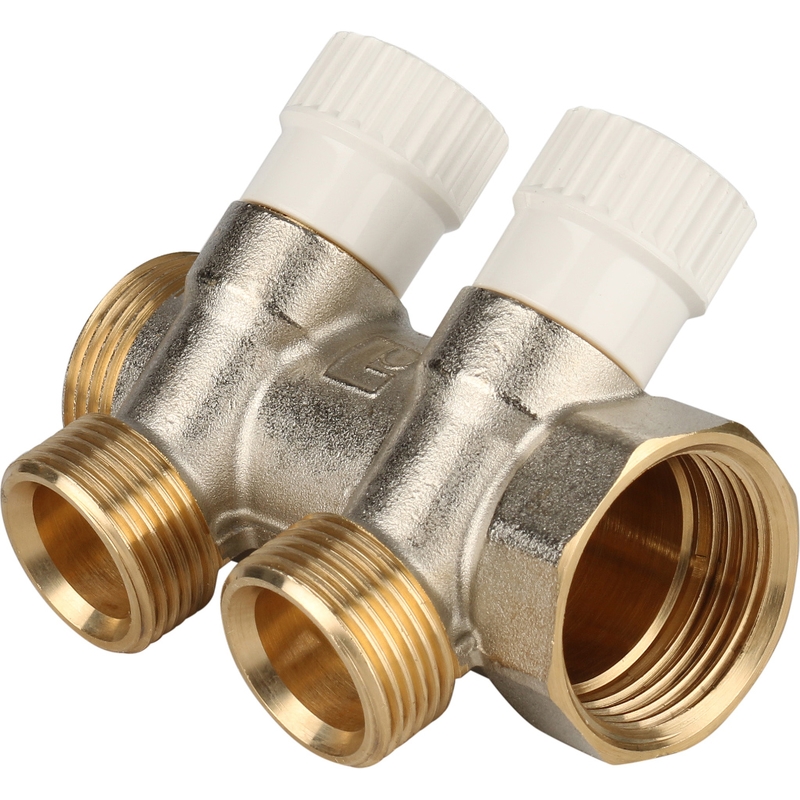 Фото smb 6851 013402 stout коллектор распределительный 1", 2 отвода 3/4"ек SMB 6851 013402 STOUT Коллектор распределительный 1", 2 отвода 3/4"ЕК