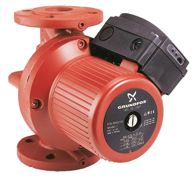 Фото насос циркуляционный grundfos ups 40-185 f 380 в Насос циркуляционный Grundfos UPS 40-185 F 380 В