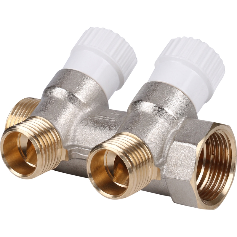 Фото smb 6851 341202 stout коллектор распределительный 3/4", 2 отвода 1/2" SMB 6851 341202 STOUT Коллектор распределительный 3/4", 2 отвода 1/2"