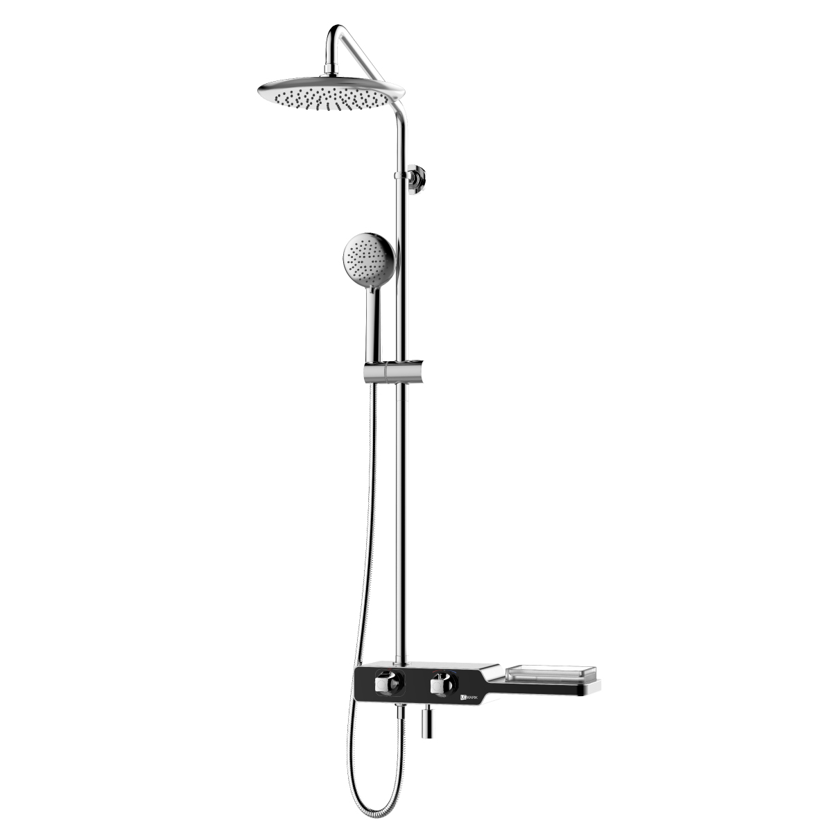 Фото смеситель lemark tropic lm7009с для ванны и душа, термостатический Смеситель Lemark Tropic LM7009С для ванны и душа, термостатический