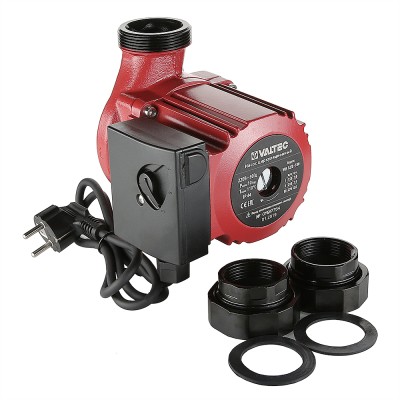 Фото насос циркуляционный valtec rs 32/8-180 с гайками Насос циркуляционный VALTEC RS 32/8-180 с гайками