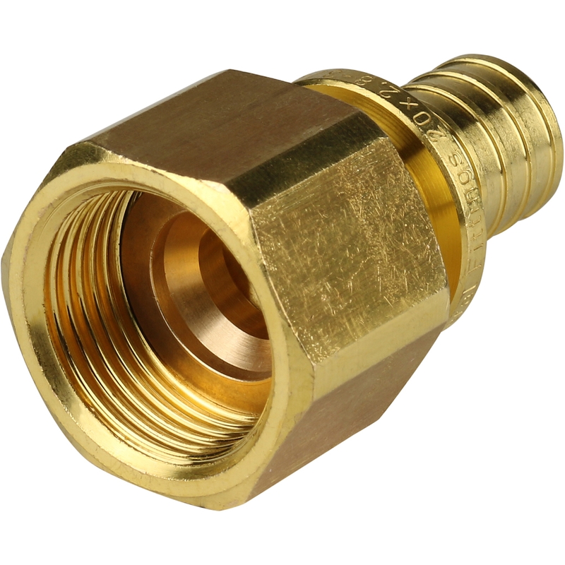 Фото sfa-0002-002034 stout переходник с внутренней резьбой 20xg 3/4" для труб из сшитого полиэтилена аксиальный SFA-0002-002034 STOUT Переходник с внутренней резьбой 20xG 3/4" для труб из сшитого полиэтилена аксиальный