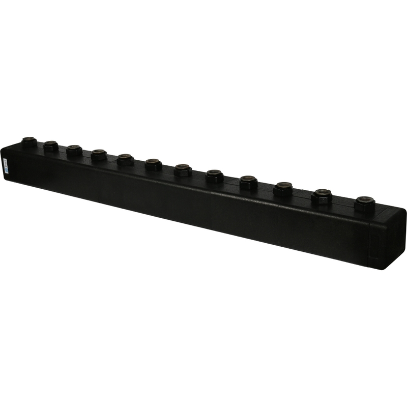 SDG-0016-004006 STOUT Стальной распределительный коллектор 6 отопительных контуров. В теплоизоляции DN 25