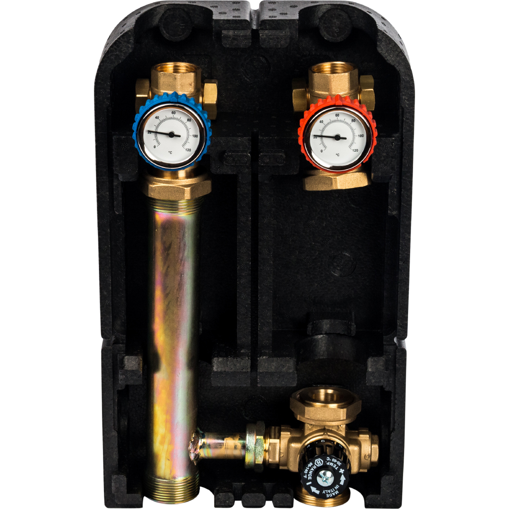 SDG-0002-002501 STOUT Насосная группа с термостатическим смесительным клапаном 1" без насоса SDG-0002-002501 STOUT Насосная группа с термостатическим смесительным клапаном 1" без насоса