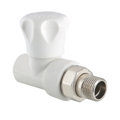 Фото кран ppr со сгоном прямой 20х1/2" Кран PPR со сгоном прямой 20х1/2"