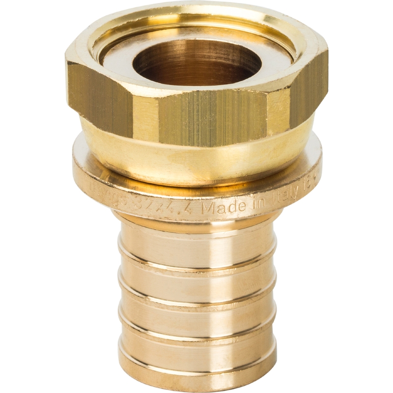 Фото sfa-0019-003210 stout переходник с накидной гайкой 32xg 1" для труб из сшитого полиэтилена аксиальный SFA-0019-003210 STOUT Переходник с накидной гайкой 32xG 1" для труб из сшитого полиэтилена аксиальный