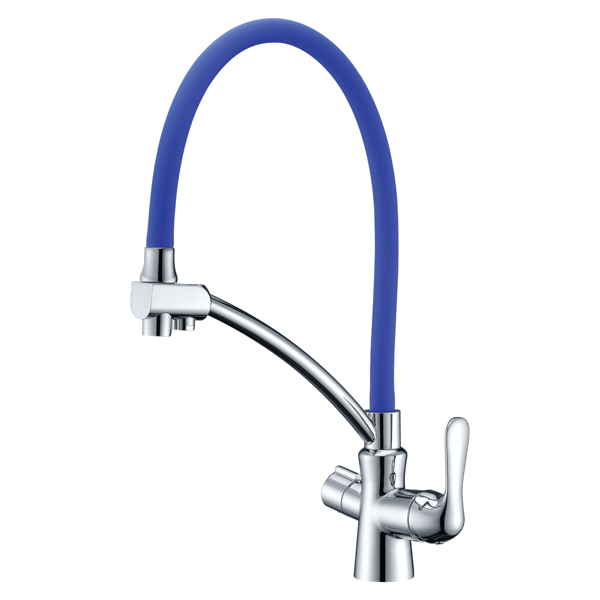 Фото смеситель lemark comfort lm3070c-blue для кухни с подключением к фильтру с питьевой водой Смеситель Lemark Comfort LM3070C-Blue для кухни с подключением к фильтру с питьевой водой