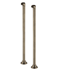 Фото комплект колонн 2 шт. для установки смесителя на пол ванны, бронза Комплект колонн 2 шт. для установки смесителя на пол ванны, бронза