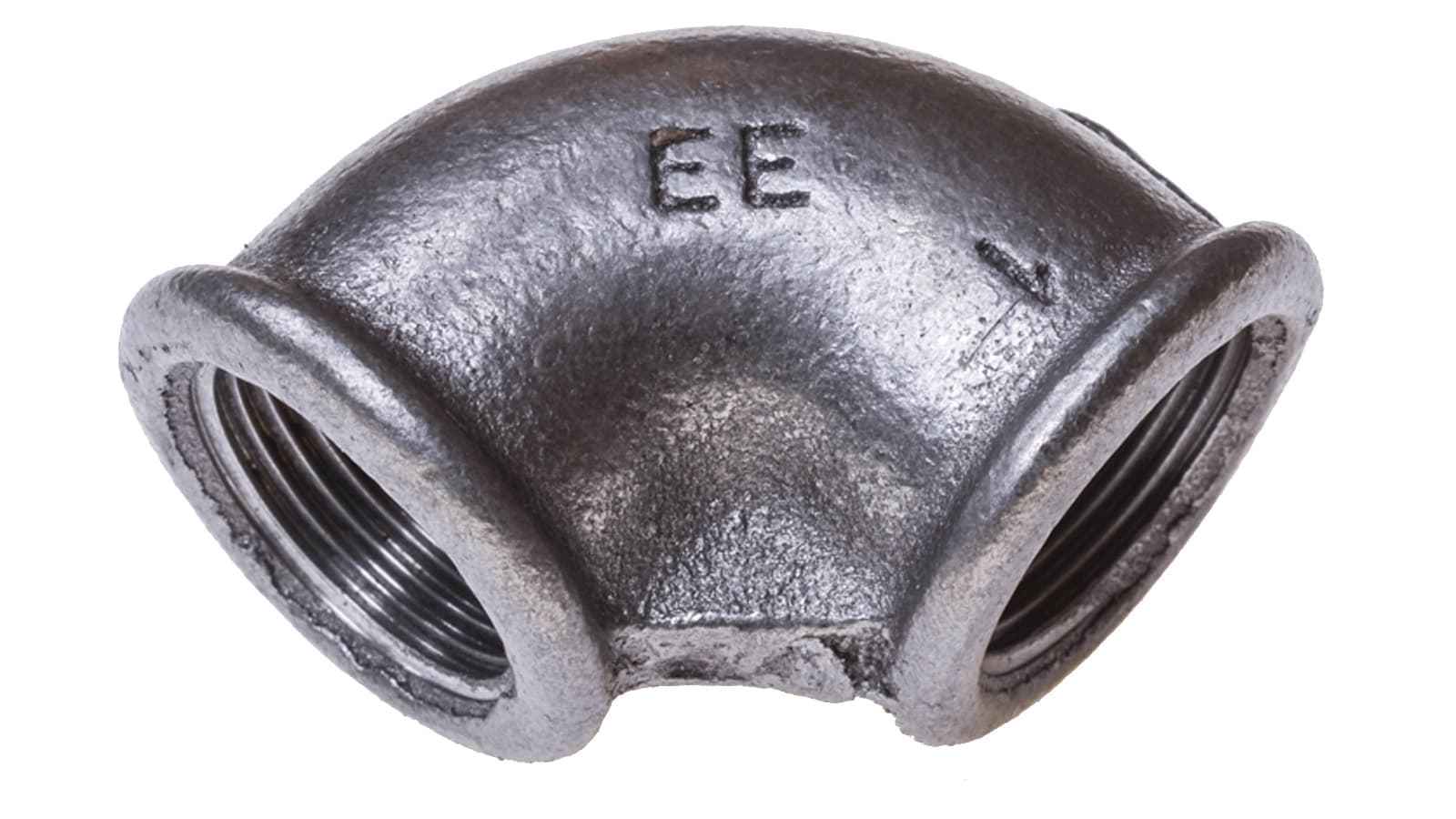 Фото угол чугунный ее black вр 1 1/4" Угол чугунный ЕЕ Black ВР 1 1/4"