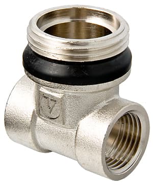 Тройник коллекторный 3/4"x1/2"x1/2" нар.-вн.-вн. Тройник коллекторный 3/4"x1/2"x1/2" нар.-вн.-вн.