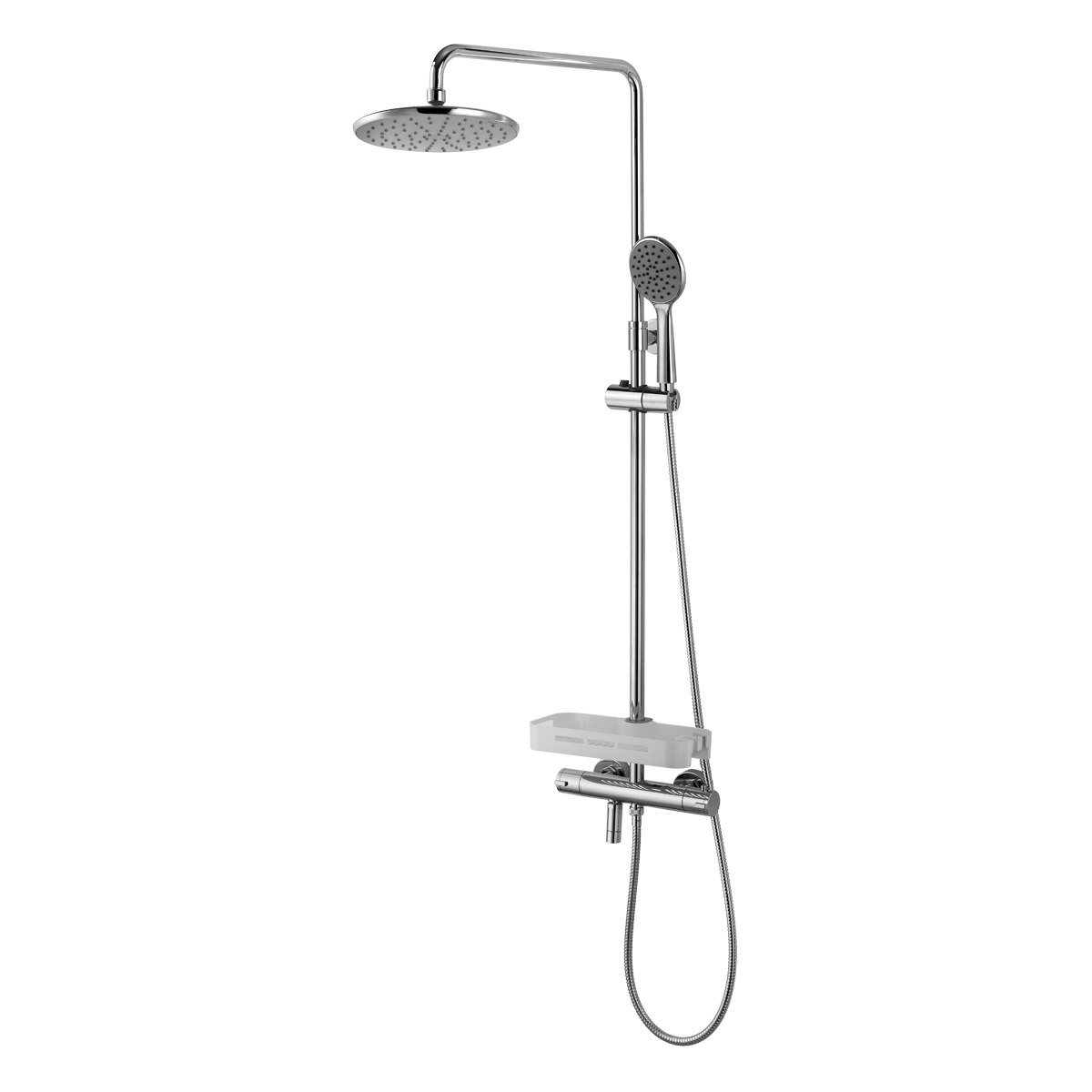 Фото смеситель lemark tropic lm7010c для ванны и душа, термостатический Смеситель Lemark Tropic LM7010C для ванны и душа, термостатический