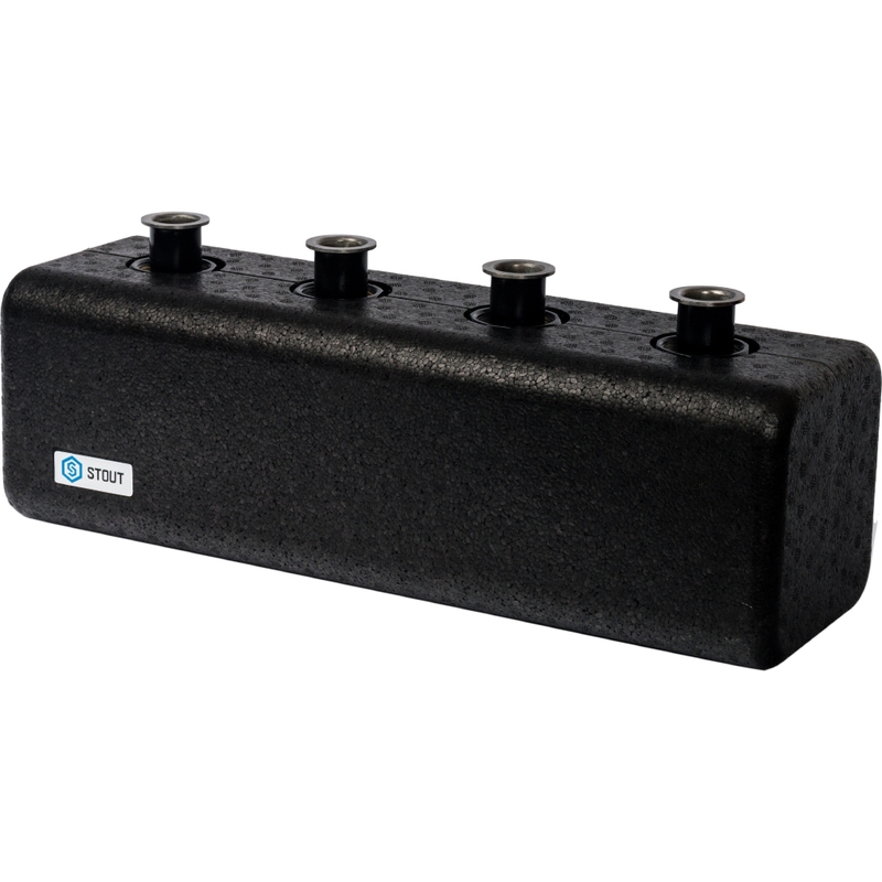 SDG-0018-004002 STOUT Стальной распределительный коллектор 2 отопительных контура с гидравлическим разделителем DN 25 SDG-0018-004002 STOUT Стальной распределительный коллектор 2 отопительных контура с гидравлическим разделителем DN 25