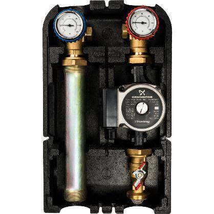 SDG-0001-002002 STOUT Насосная группа с прямым контуром 3/4" с насосом Grundfos UPSO 15-65 130 в теплоизоляции SDG-0001-002002 STOUT Насосная группа с прямым контуром 3/4" с насосом Grundfos UPSO 15-65 130 в теплоизоляции