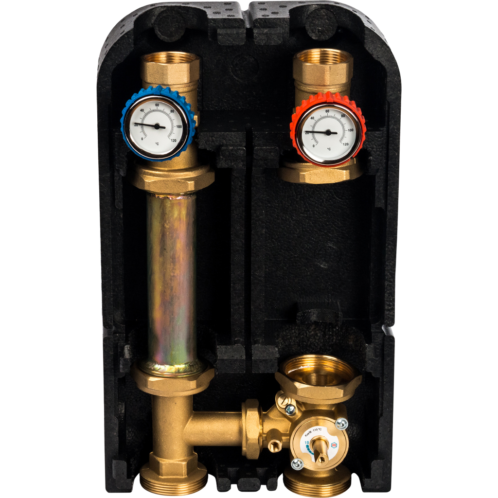SDG-0007-003201 STOUT Насосная группа с 3-х ходовым приводным смесителем 1 1/4" без насоса DN 32 SDG-0007-003201 STOUT Насосная группа с 3-х ходовым приводным смесителем 1 1/4" без насоса DN 32
