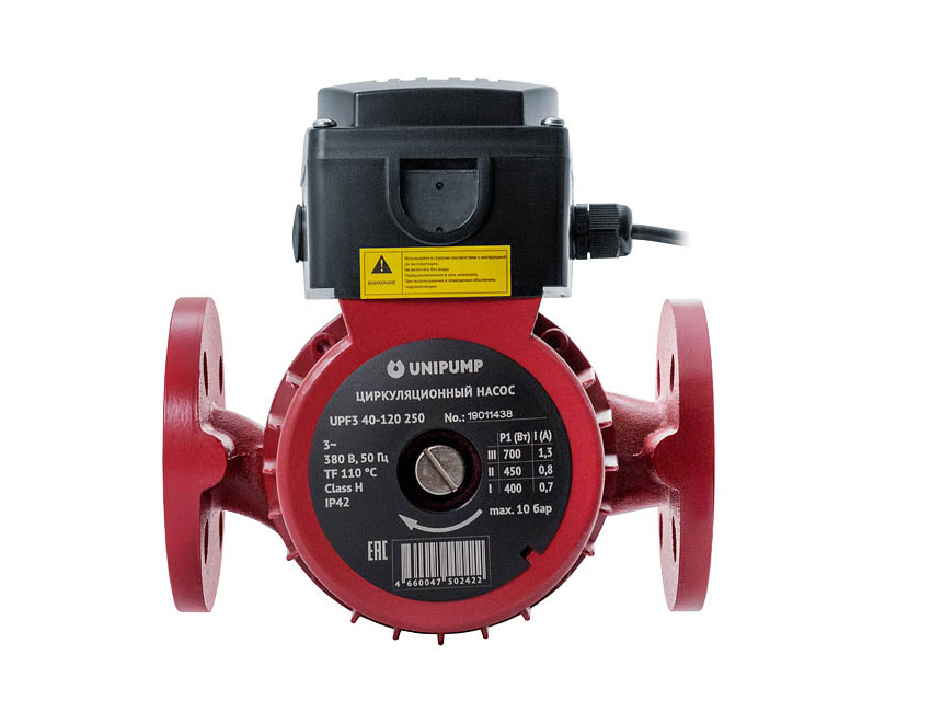 Фото циркуляционный насос unipump upf3 40-120 250 Циркуляционный насос UNIPUMP UPF3 40-120 250
