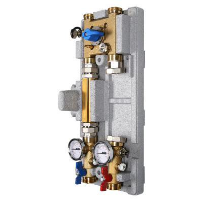 Насосная группа с байпасом и трехходовым клапаном для систем VARIMIX 1 1/4" - 3W-KV4 Насосная группа с байпасом и трехходовым клапаном для систем VARIMIX 1 1/4" - 3W-KV4
