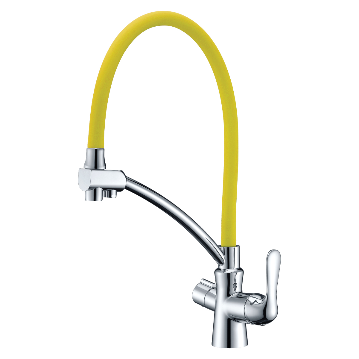 Фото смеситель lemark comfort lm3070c-yellow для кухни с подключением к фильтру с питьевой водой Смеситель Lemark Comfort LM3070C-Yellow для кухни с подключением к фильтру с питьевой водой