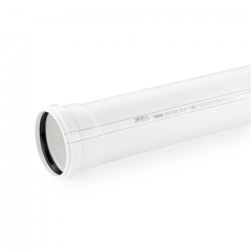 Фото канализационная труба rehau raupiano 11202841006 диам. 110/750 мм Канализационная труба REHAU RAUPIANO 11202841006 диам. 110/750 мм