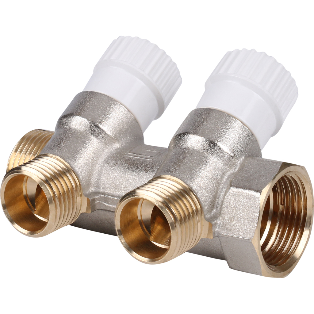Фото smb 6852 341202 stout коллектор распределительный 3/4", 2 отвода 1/2" плоское уплотнение SMB 6852 341202 STOUT Коллектор распределительный 3/4", 2 отвода 1/2" плоское уплотнение