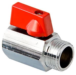 Фото кран шаровой mini 1/2" вн.-нар. Кран шаровой MINI 1/2" вн.-нар.