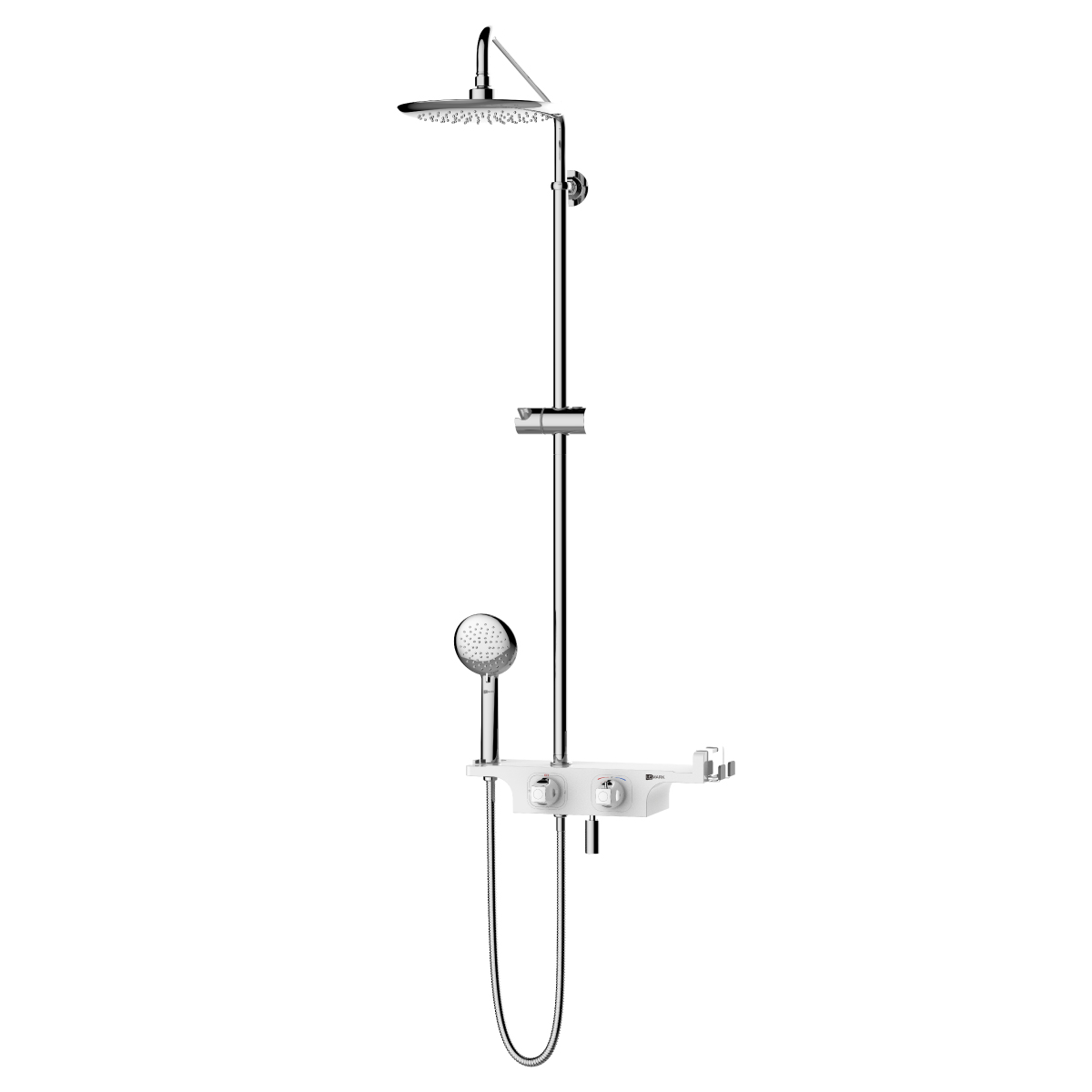 Фото смеситель lemark tropic lm7008с для ванны и душа, термостатический Смеситель Lemark Tropic LM7008С для ванны и душа, термостатический