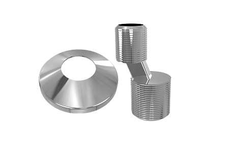 Эксцентрик HP 3/4*1/2 с  декоративной чашкой