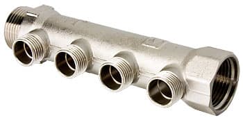Фото коллектор 3/4", 3 вых. х 1/2" нар. Коллектор 3/4", 3 вых. х 1/2" нар.
