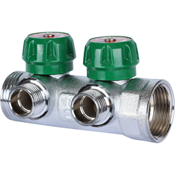 SMB-6850-011202 STOUT Коллектор регулирующий 1", 2 отвода 1/2"