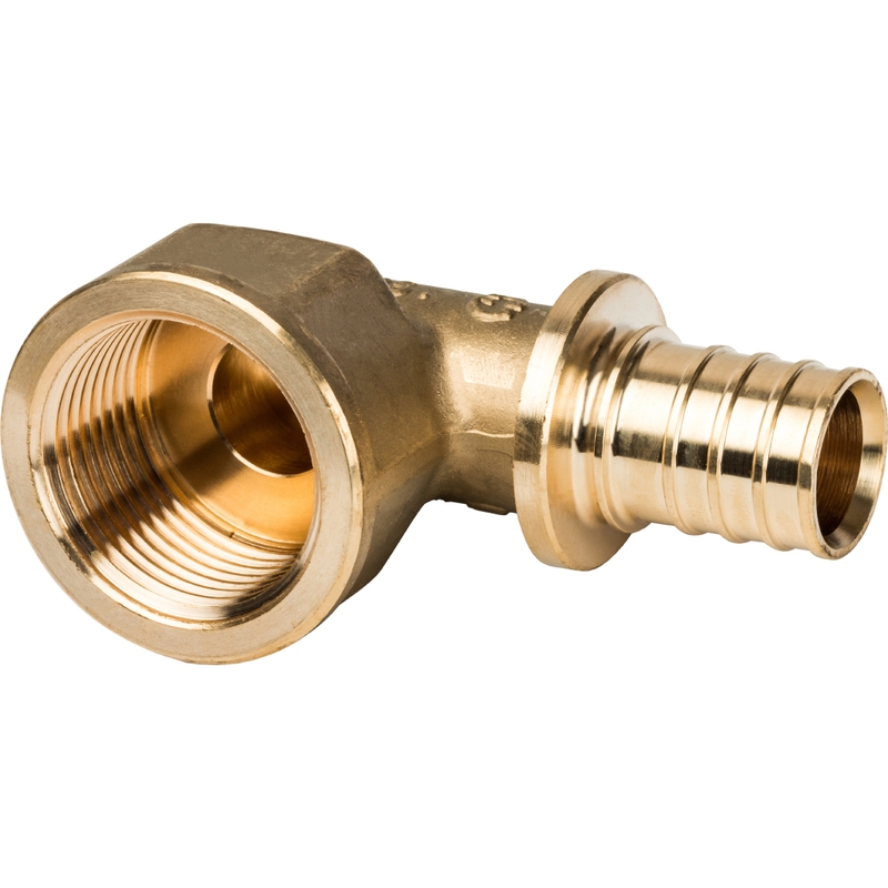 Фото sfa-0006-002534 stout угольник-переходник с внутренней резьбой 25xg 3/4" для труб из сшитого полиэтилена аксиальный SFA-0006-002534 STOUT Угольник-переходник с внутренней резьбой 25xG 3/4" для труб из сшитого полиэтилена аксиальный
