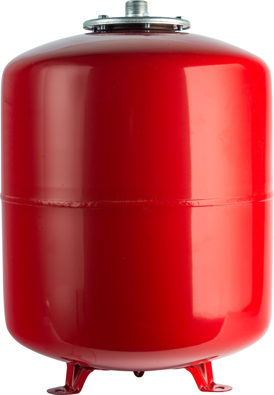 STH-0006-000100 STOUT Расширительный бак на отопление 100 л. (цвет красный)