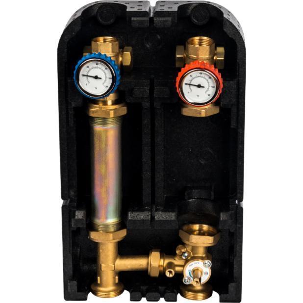 SDG-0007-002001 STOUT Насосная группа с 3-х ходовым приводным смесителем 3/4" без насоса