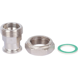SDG-0019-010020 STOUT Разъемное соединение с плоским уплотнением, никелированное 3/4" SDG-0019-010020 STOUT Разъемное соединение с плоским уплотнением, никелированное 3/4"