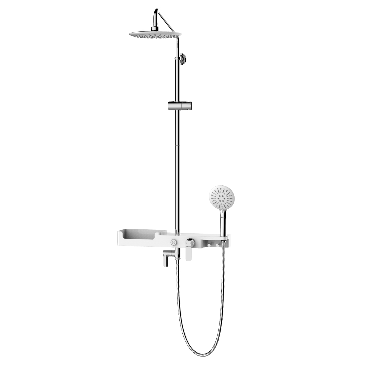 Фото смеситель lemark tropic lm7007с для ванны и душа Смеситель Lemark Tropic LM7007С для ванны и душа