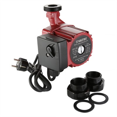 Фото насос циркуляционный valtec rs 25/4-180 с гайками Насос циркуляционный VALTEC RS 25/4-180 с гайками