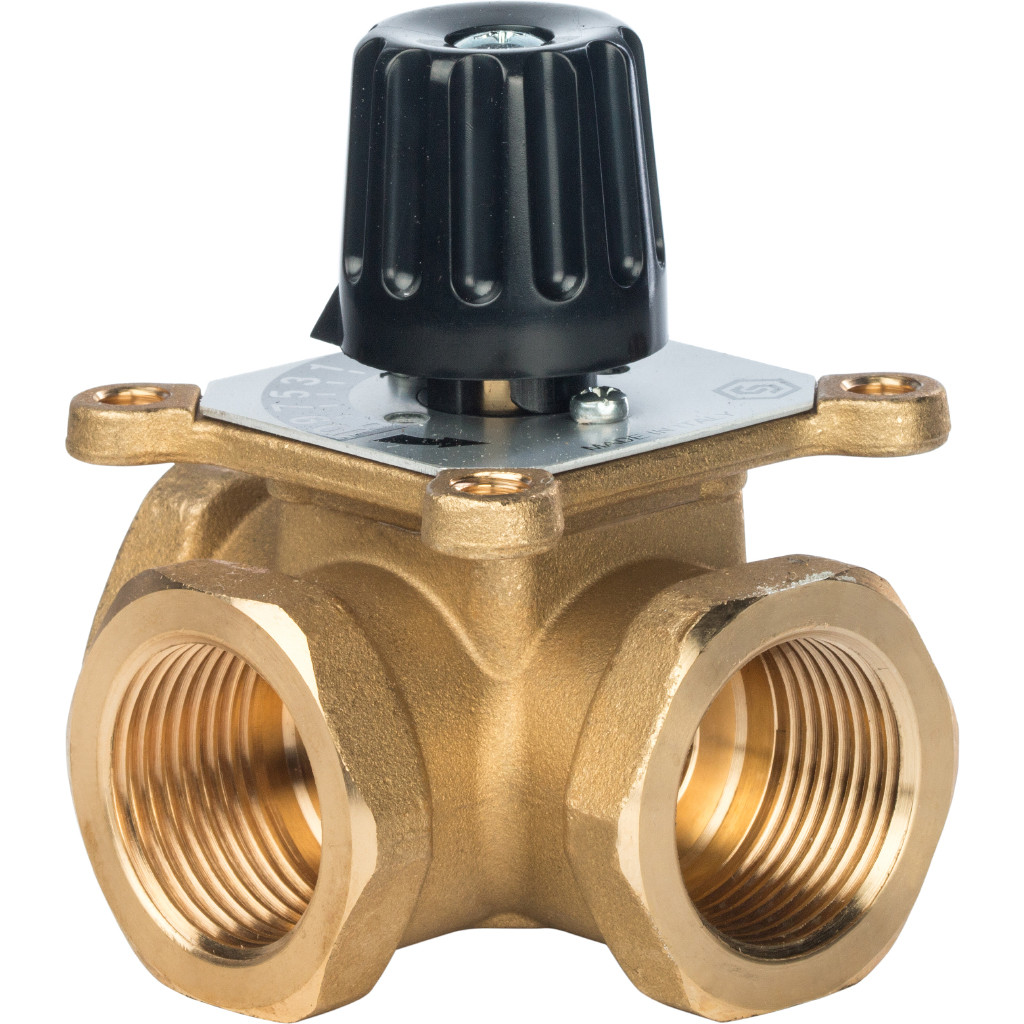 SVM-0013-012501 STOUT 3-х ходовой смесительный клапан 1" -1 1/2”  KVs 8
