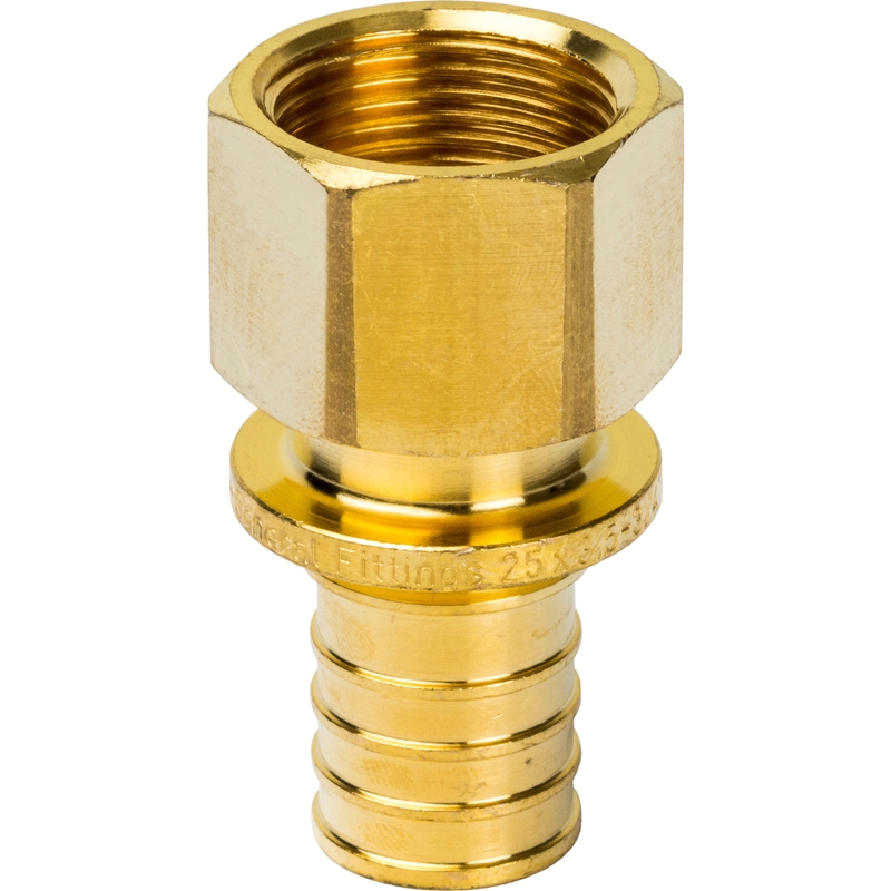 SFA-0002-002534 STOUT Переходник с внутренней резьбой 25xG 3/4" для труб из сшитого полиэтилена аксиальный