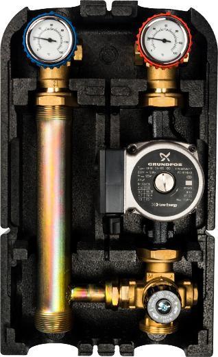 SDG-0002-002002 STOUT Насосная группа с термостатическим смесительным клапаном 3/4"с насосом Grundfos UPSO 15-65 130 SDG-0002-002002 STOUT Насосная группа с термостатическим смесительным клапаном 3/4"с насосом Grundfos UPSO 15-65 130