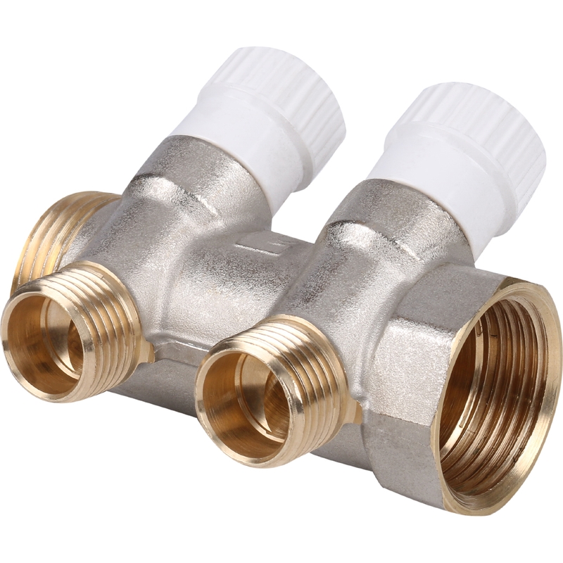Фото smb 6851 011202 stout коллектор распределительный 1", 2 отвода 1/2" SMB 6851 011202 STOUT Коллектор распределительный 1", 2 отвода 1/2"