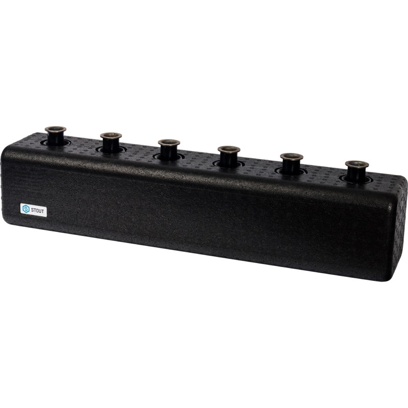 SDG-0018-004003 STOUT Стальной распределительный коллектор 3 отопительных контура с гидравлическим разделителем DN 25 SDG-0018-004003 STOUT Стальной распределительный коллектор 3 отопительных контура с гидравлическим разделителем DN 25