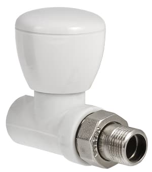Фото клапан ppr со сгоном прямой 20х1/2" Клапан PPR со сгоном прямой 20х1/2"