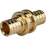 Фото sfa-0003-000020 stout муфта соединительная равнопроходная 20 для труб из сшитого полиэтилена аксиальный SFA-0003-000020 STOUT Муфта соединительная равнопроходная 20 для труб из сшитого полиэтилена аксиальный