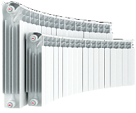 Радиатор алюминиевый RIFAR ALUM 500 11 секций (боковое подключение)