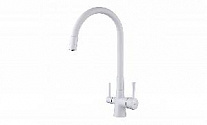 Фото смеситель для кухни с подключением к фильтру с питьевой водой lemark comfort lm3075w Смеситель для кухни с подключением к фильтру с питьевой водой Lemark Comfort LM3075W